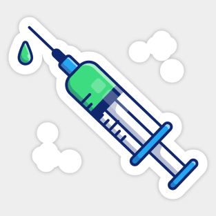 Injection Cartoon Sticker